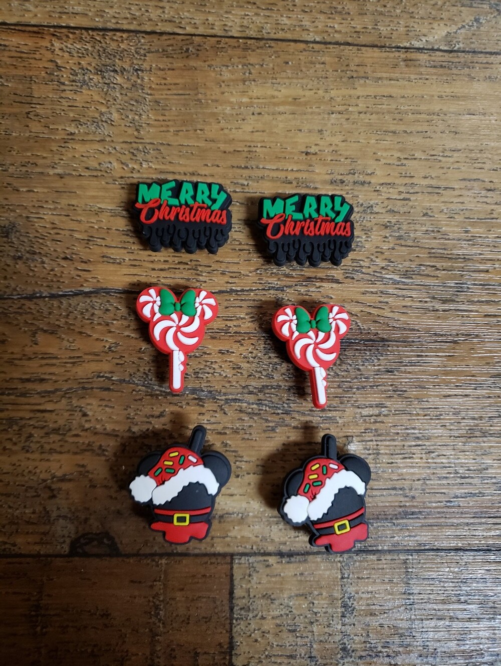 Disney Holiday Kids Shoe Charms